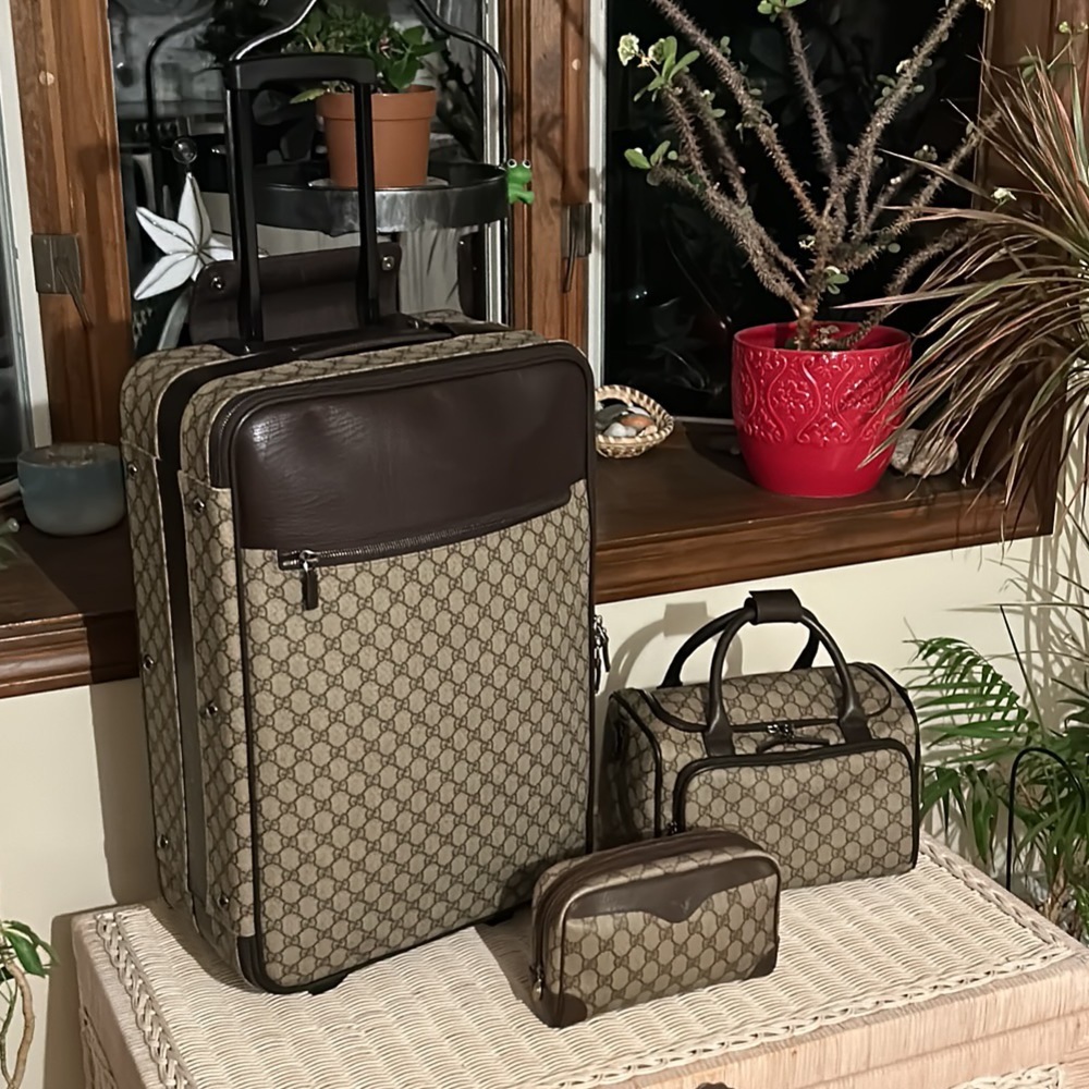🦁 Gucci GG Supreme Travel Set - Picture 3 of 17